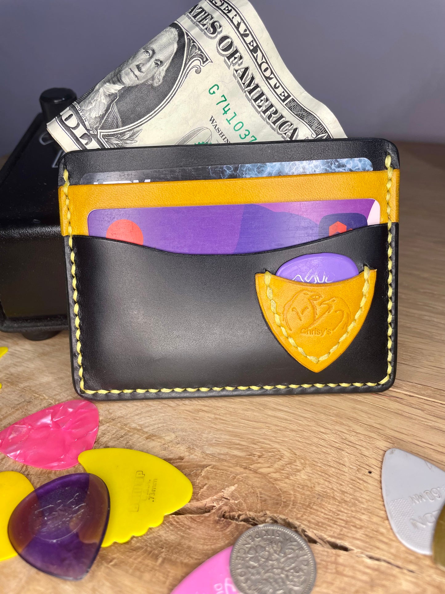 The Pickpocket Card Holder in Chrisy’s Signature Colours