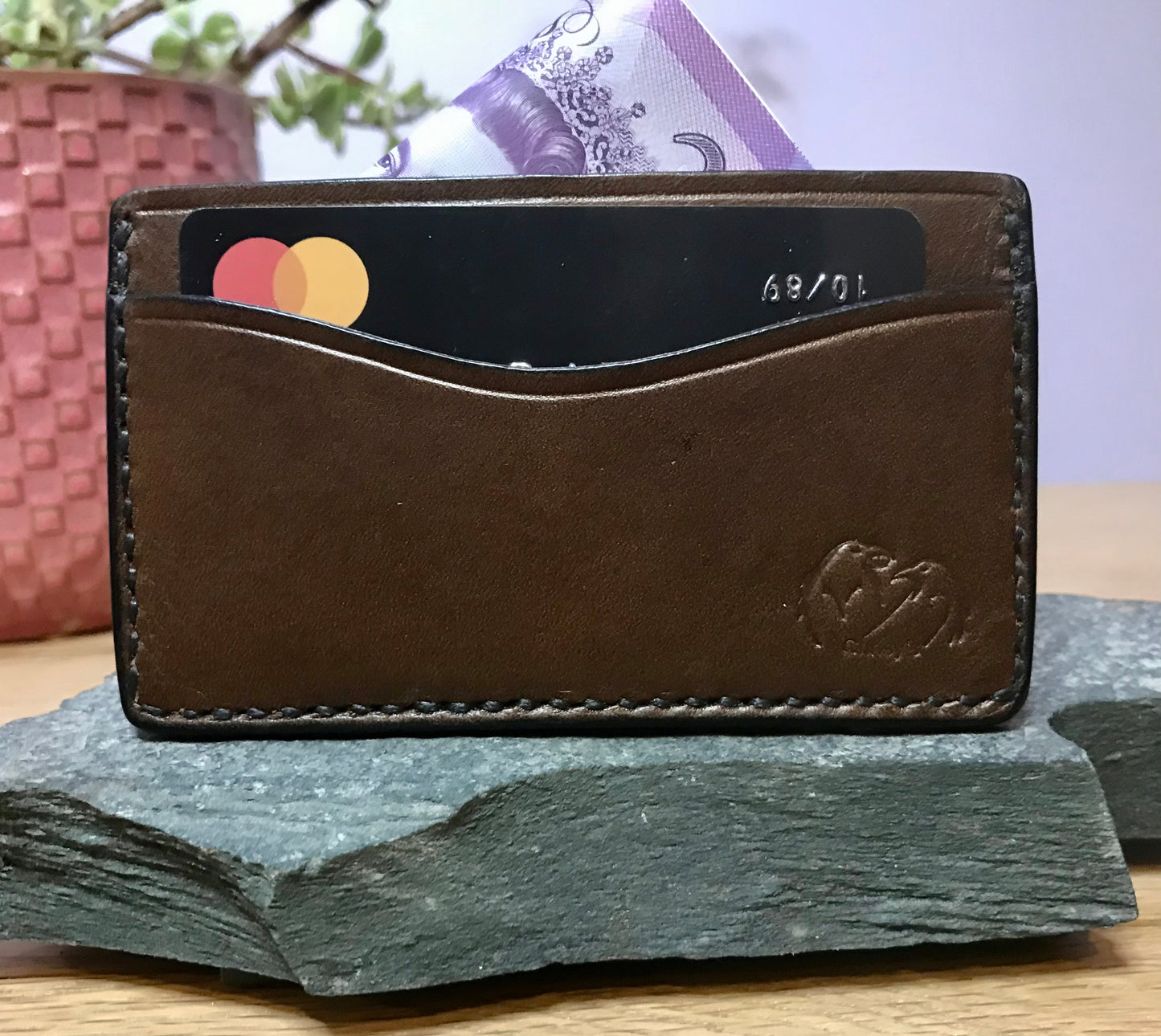 The Cerberus Wallet No2-Three Pocket Leather EDC Cardholders