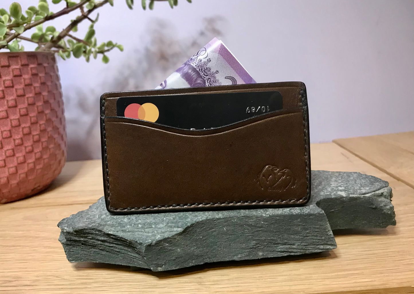 The Cerberus Wallet No2-Three Pocket Leather EDC Cardholders