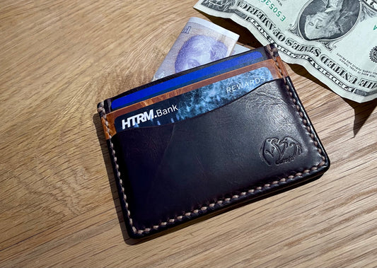 The Hydra Wallet-5 Pocket Leather EDC Cardholders